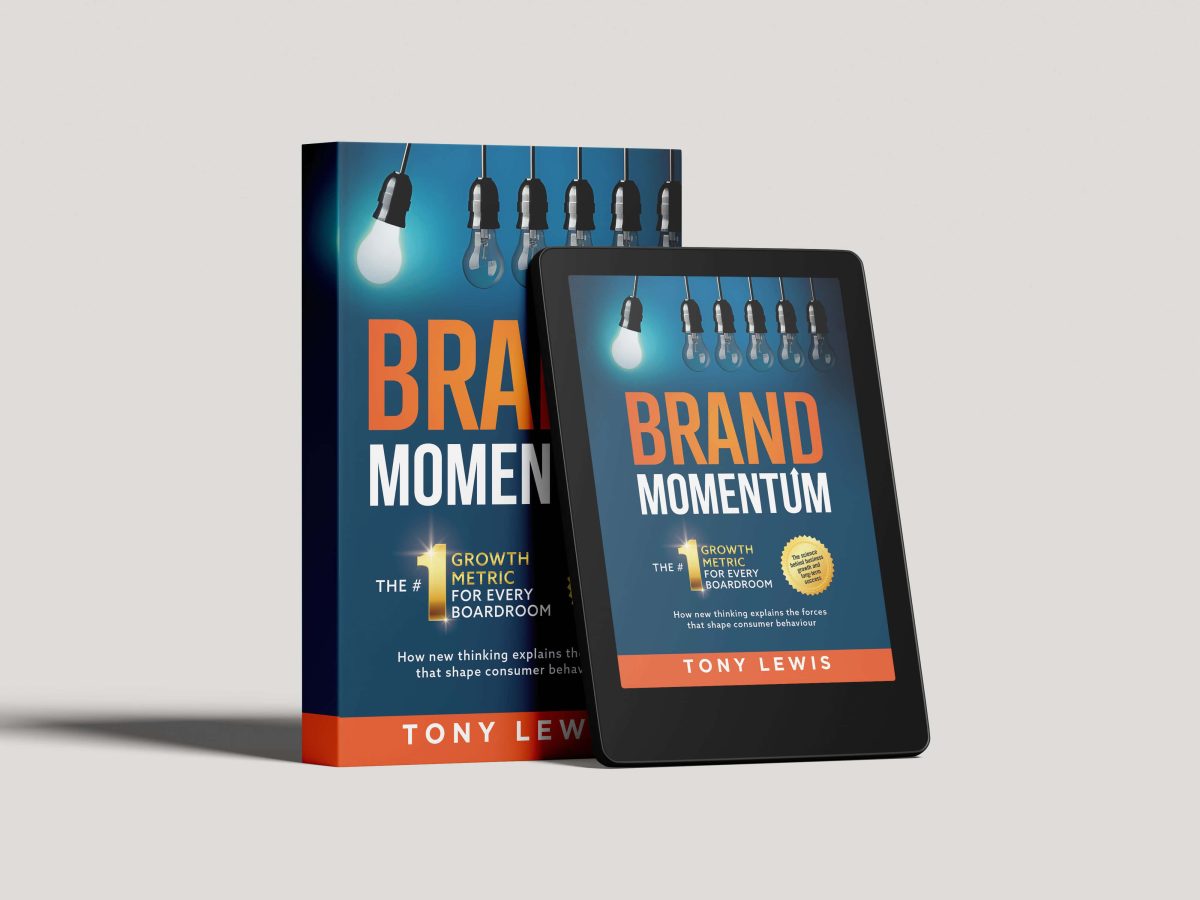 Brand Momentum book by Tony Lewis
