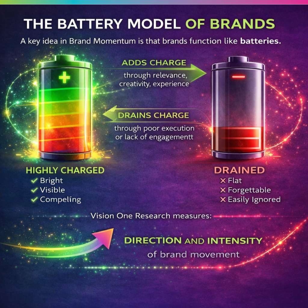 The Battery Model of Brands - Brand Momentum